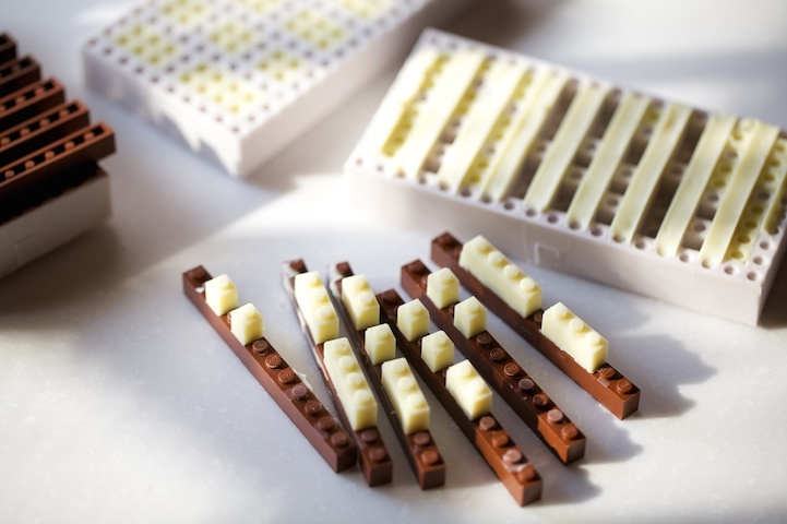 LEGO chocolate chocolate LEGO bricks