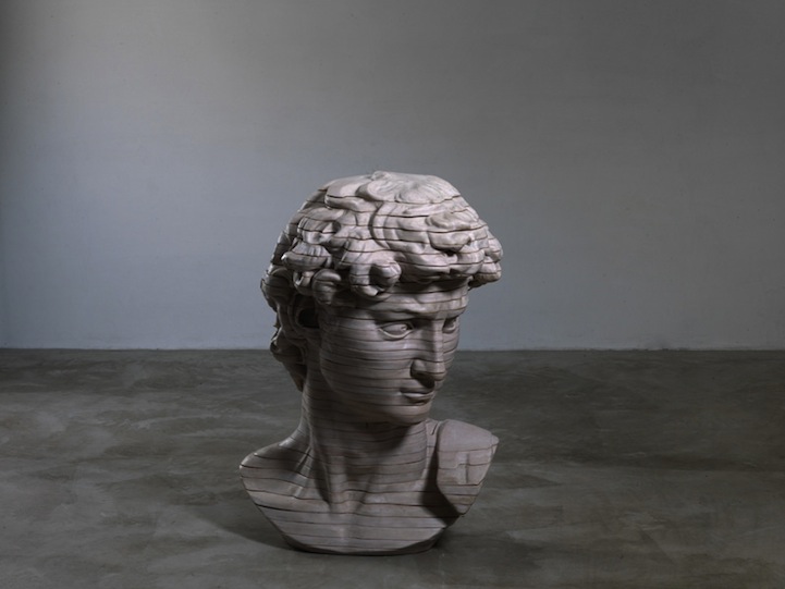 Dissected Classic Sculptures by Cao Hui Dissected Classic Sculptures by Cao Hui