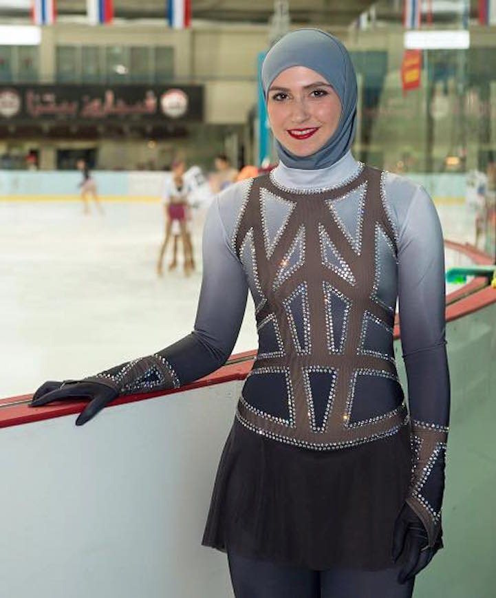 Determined Figure Skater May Be the First Athlete from Abu Dhabi in the Winter Olympics