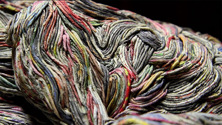 Details In Newspaper Sculptures