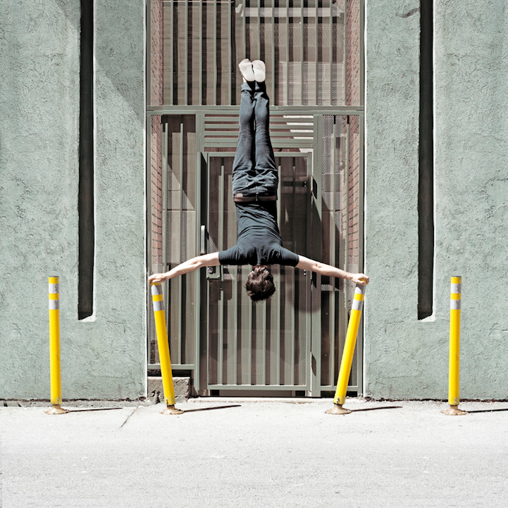 Upside-down photography by Caulton Morris