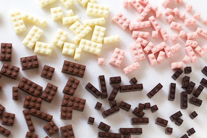 LEGO chocolate LEGO chocolate