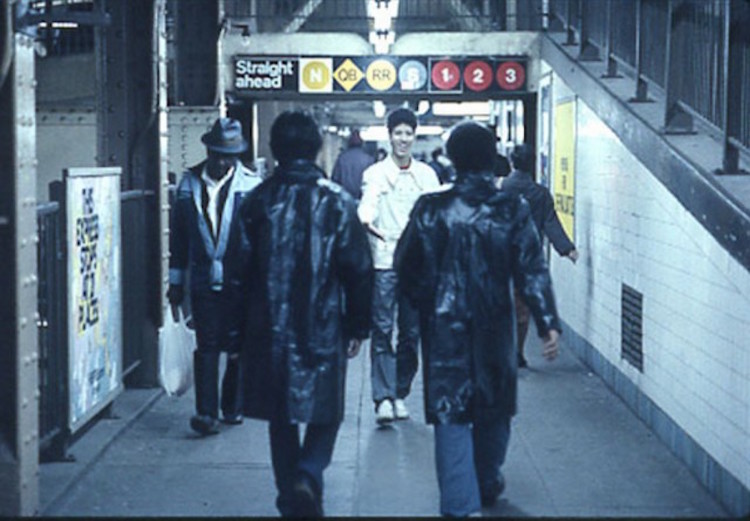Gritty Subway Shots Of 1980's New York City