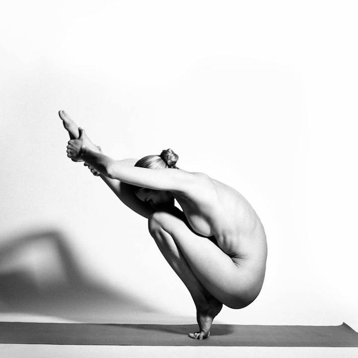 nude yoga body positivity