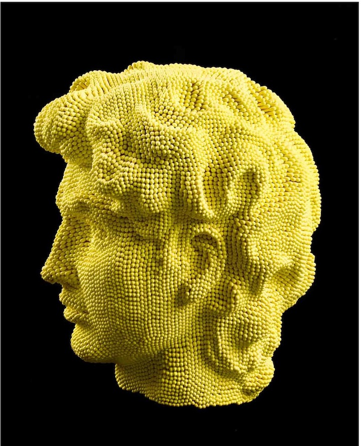 HairRaising Matchstick Sculptures