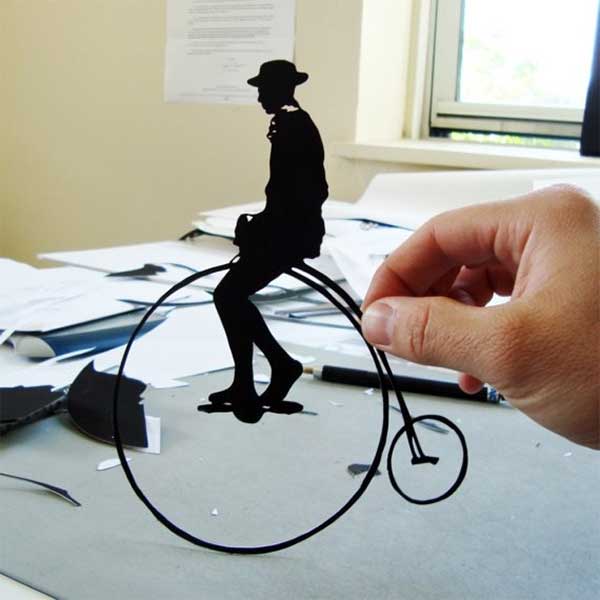 Beautiful HandCut Paper Silhouettes