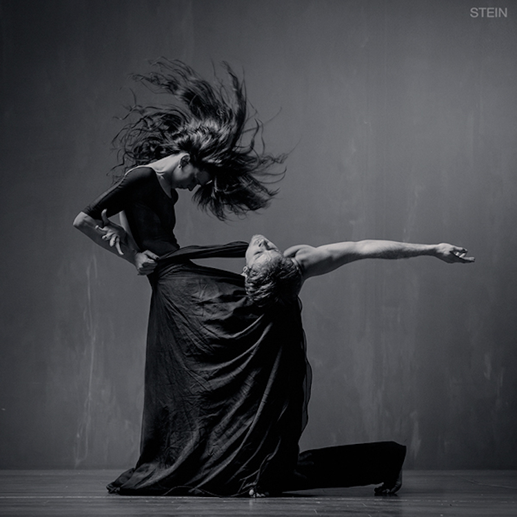 Powerful Black And White Portrait Of Emotive Dancers 