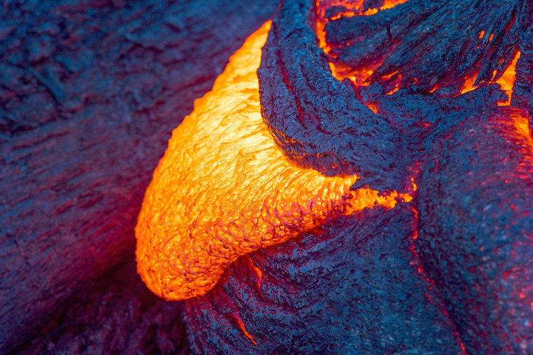 Stunning Shot Of Lava