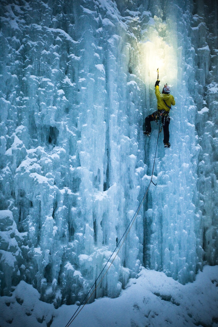 Amazing Ice Climbing Photography