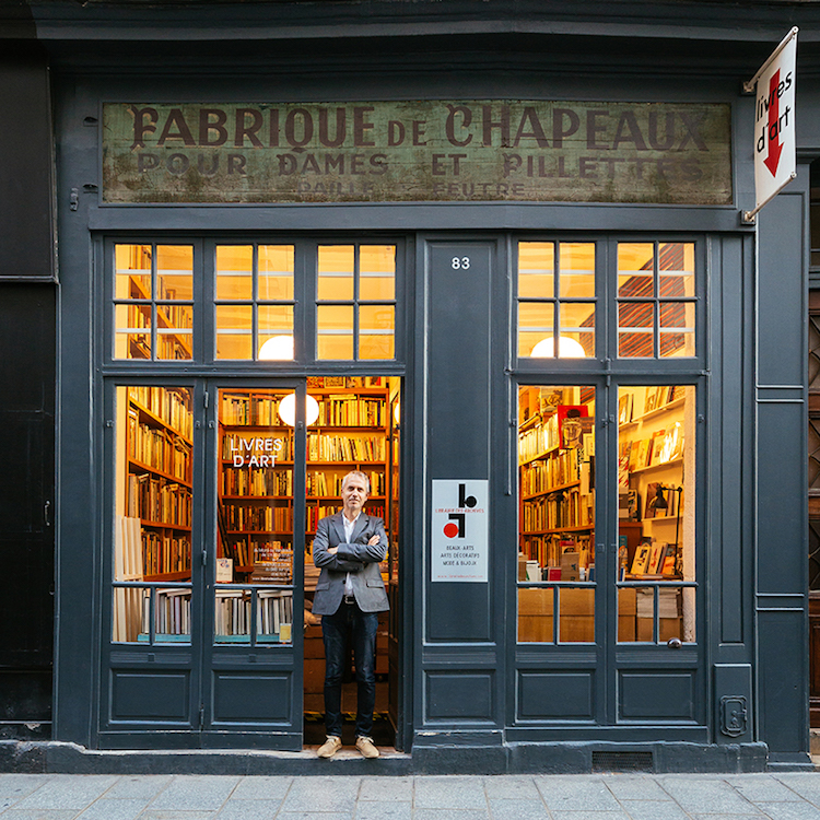 Parisian Art Bookshop Is A Hallmark Of Traditional Storefront