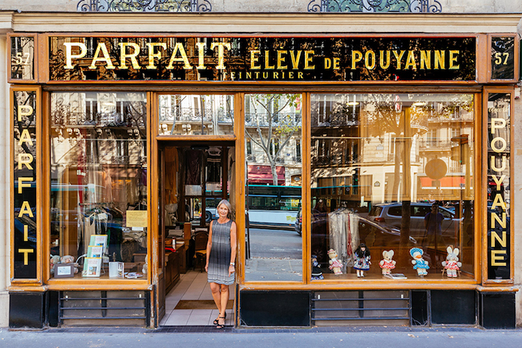 Exquisitely Decorated Storefront In Paris