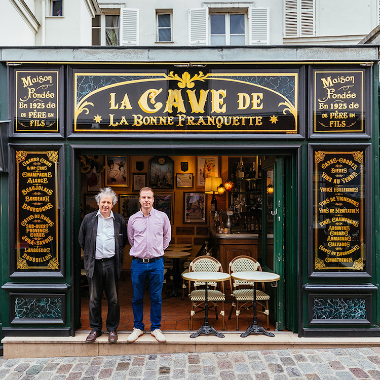 Restaurant Owner And Son Hallmark Traditional French Storefront