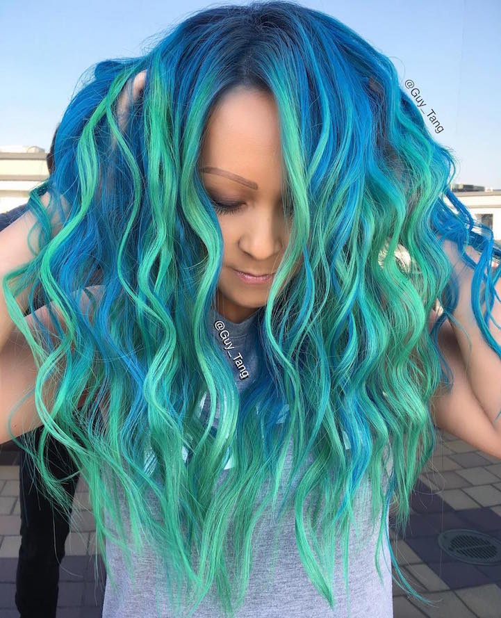 mermaid hair