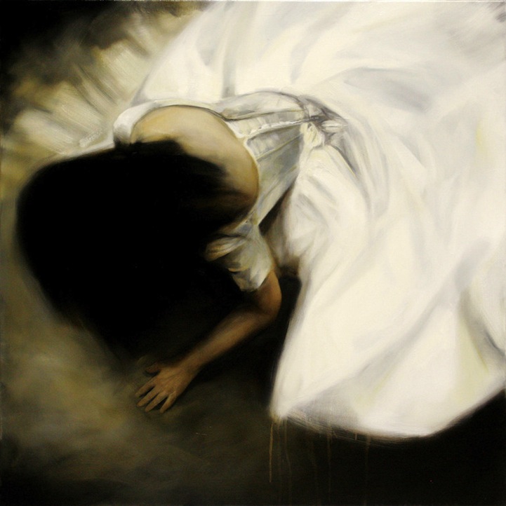 Artist Copes with Depression Through Powerful Paintings